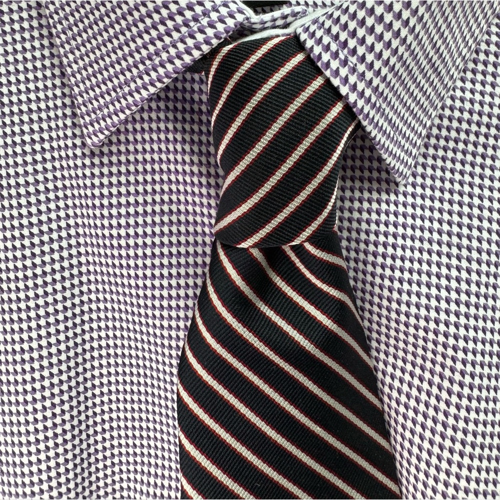 Vintage Tie Klopfensteins England Silk Academia Preppy Business Office Official